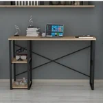 שולחן כתיבה ועבודה עם מדפי צד Tudo Design דגם כרמל 2