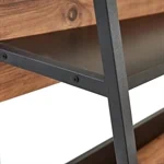 עמדת עבודה עם שולחן כתיבה וספרייה Tudo Design דגם אריאל רוחב 125 ס"מ 3