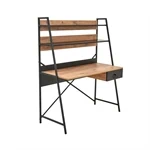 עמדת עבודה עם שולחן כתיבה וספרייה Tudo Design דגם אריאל רוחב 125 ס"מ 4