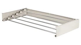 מתלה כביסה מתקפל בצבע לבן מתקן לייבוש כביסה לתלייה על הקיר דגם אמילי EMILY מבית STAR SHOP