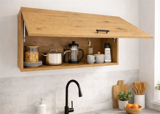 ארון שירות עליון 90 ס"מ למטבח דגם רומי